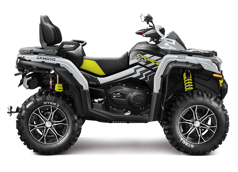 CFORCE 1000, more power than any other members in CFMOTO ATV family deploys a purpose