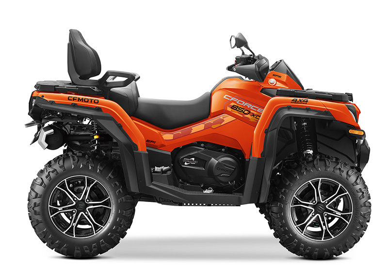 CFORCE 850XC features both outstanding performance and versatility. Configured with powerful and responsive hardcore engine, it is sure to provide you with great riding experience and also rich in accessories engineered to maximize the riding fun